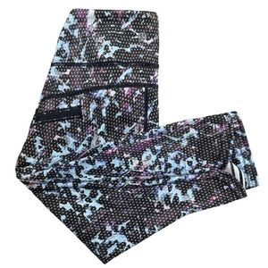 Lululemon‎ Run Top Speed Crop Full- On Luxtreme Floral Sport Leggings Size 4